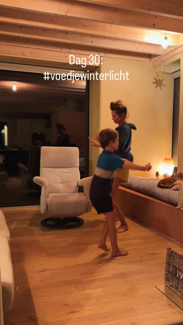 Laatste dag van de challenge om mezelf 30 dagen te voeden en dit te delen. #voedjewinterlicht
Feestje!