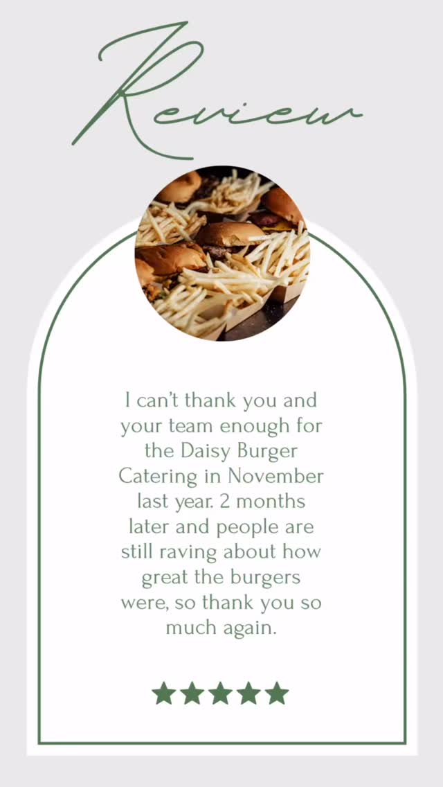 Thanks, Louise! Really appreciate the lovely feedback ⭐️
As a small, family run business, your support means everything. We pride ourselves on our service and love what we do! 🍔🍟❤️
#adelaideweddings #adelaidecatering #adelaidesmallbusiness #adelaideevents #adelaidefood