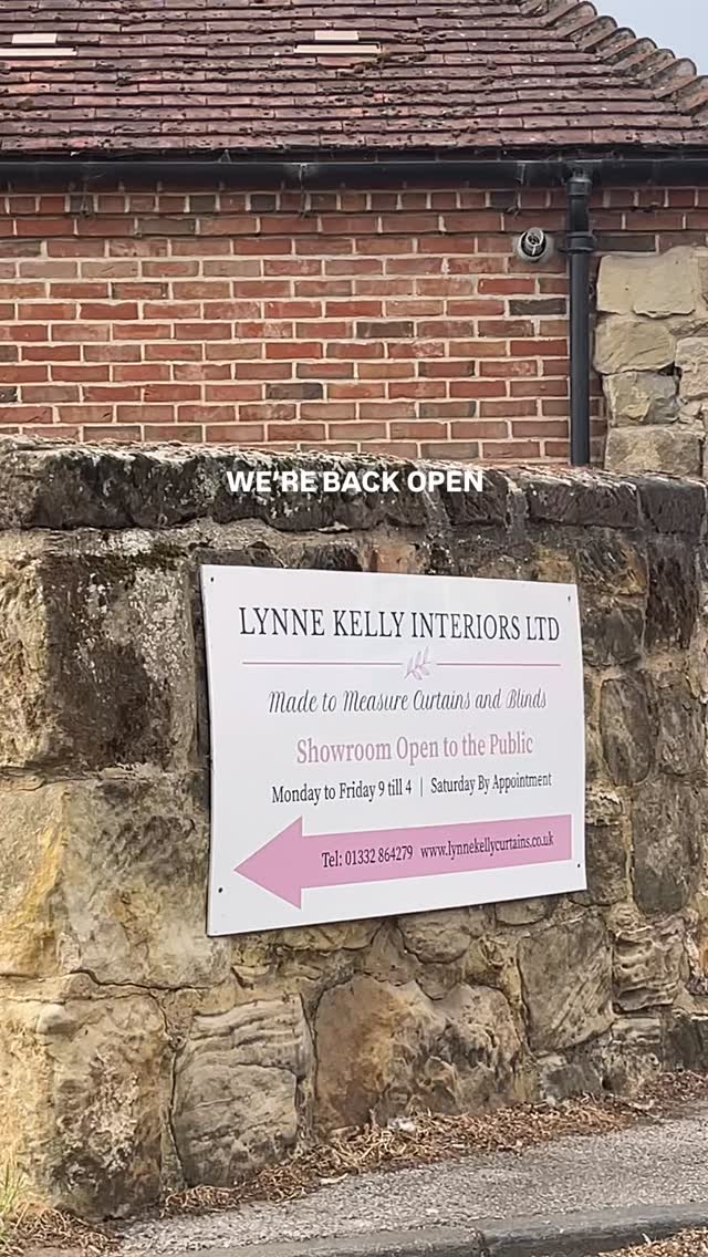 Our showroom is back open after the New Year ✨
Our Melbourne showroom is officially open again, and we’re ready to welcome you in for a fresh start to 2026 🤍
If you’re based in Derby, Burton-on-Trent, Nottingham or the surrounding East Midlands, our showroom is the perfect place to see fabrics up close, feel the quality, and talk through your ideas properly.
Pop in, take your time, and start the year by transforming your space.
📍 Melbourne, Derbyshire
Opening Times:
Monday - Friday 9AM - 4PM