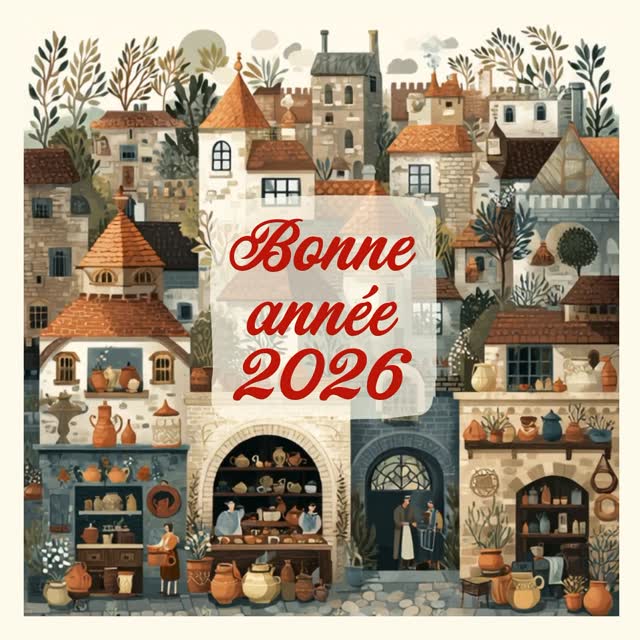 ✨⭐️ Nous vous souhaitons une très belle année 2026 ⭐️✨