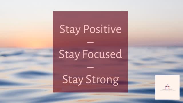 "Remember: Stay Positive – Stay Focused – Stay Strong 💪 No matter what challenges come your way, keep pushing forward with a positive attitude and unwavering determination. You've got this! #PositiveVibes #StayFocused #StayStrong #YouGotThis" #MadeWithRipl via @Ripl