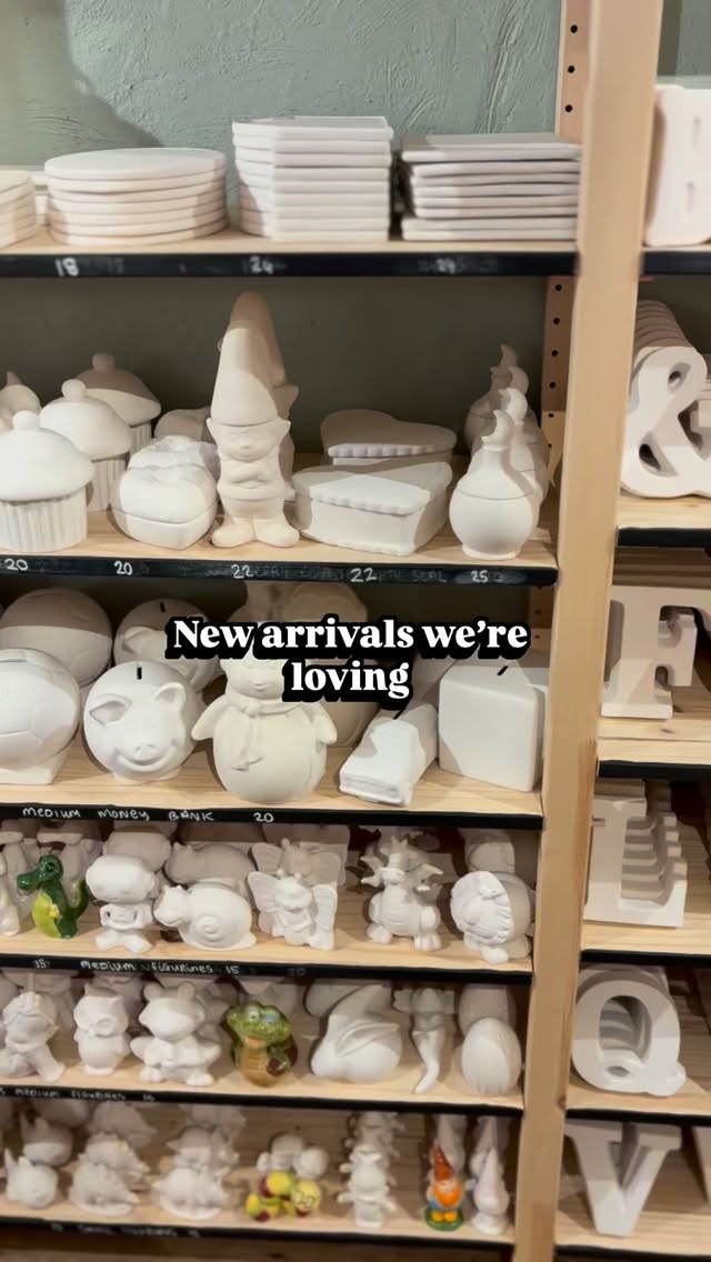 New arrivals we’re loving ✨
With the stormy weather outside, it’s the perfect excuse to stay cosy with us 🤍
We’ve got spaces available this weekend — a lovely way to spend your vouchers, catch up with friends, or enjoy a little creative time 🎨
Please book your table online via our website
#happyglazepottery #paintyourownpottery #cosyday #tivertondevon #thingstodoindevon