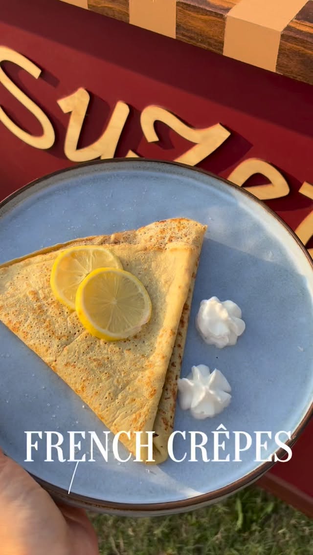 Want to bring a chic, effortless French experience to your guests in 2026?
Our calendar is now open for reservations.
We prepare crêpes live, right in front of your guests, using the finest ingredients.
DM us for more information or visit suzettela.com to inquire. 💌
#mobilecatering #losangeles #crepecart #frenchcrepes