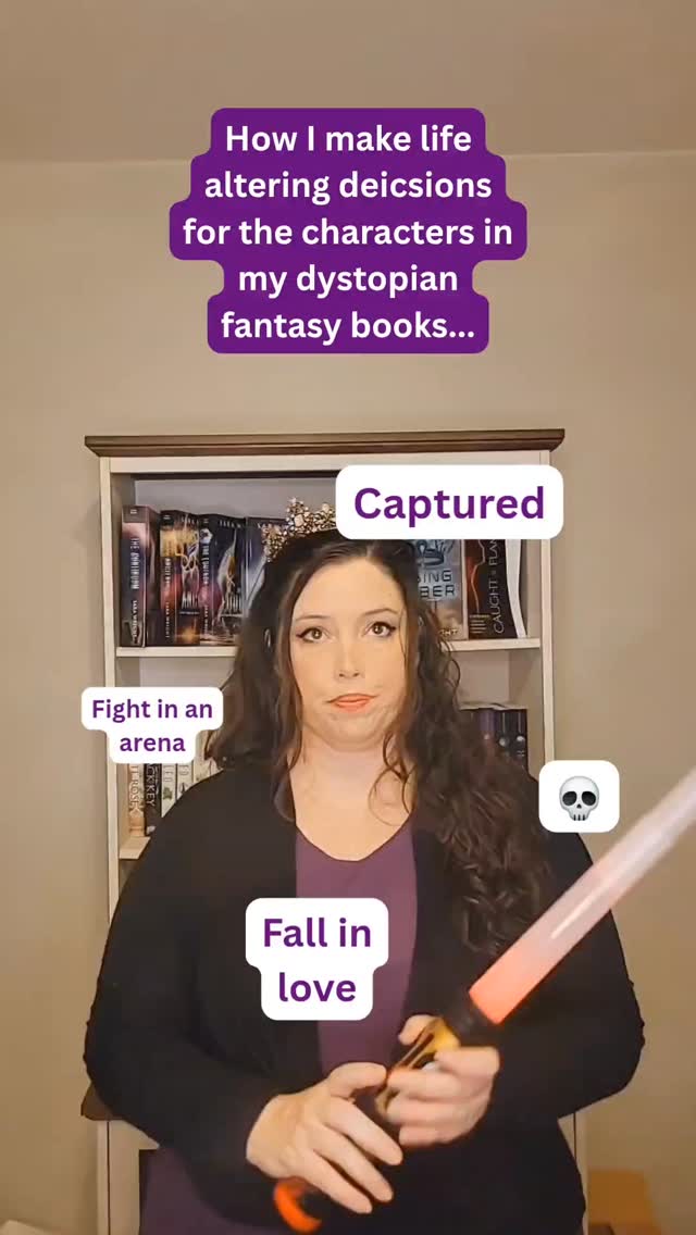 Nothing better than a simple spin of a lightsaber to decide my characters’ fate… 😏
This is my highly scientific method for keeping stories tense, emotional, and a little chaotic. 😎
Okay, not really… haha!
The truth? My characters usually decide their own fate.
By the end of a writing session, I’m often just as shocked as anyone. I can plan all I want, but they’re their own unruly band of rebels, derailing my logical writing progress left and right.
I am but a humble vessel, translating their stories for your enjoyment.
But I always promise my books will be clean, high-stakes dystopian fantasy adventures... that’s one rule my characters always follow.
What’s the last book you read that left you shocked? Drop the titles below — I love discovering new stories!
#sarawrightbooks #dystopianfiction #Yafantasyauthor #authorlifestyle