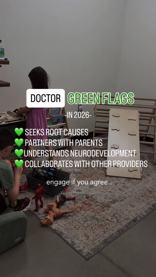The absolute best doctor for your kids and your family has these green flags:
✅ Seeks Root Causes
✅ Understands Neurodevelopment
✅ Collaborates with other providers
✅ Partners with parents
Parents, your doctor should be open-minded, empathetic, connected, and collaborative with other providers because the main goal for everyone is the BEST care for your child. It’s time you leave every doctor visit feeling like a great parent, feeling heard, and feeling like you have a great plan for the long-term health of your family. If that’s not the case, maybe it’s time for a new doctor. 🫣
Our team at Native Chiropractic would love to be that doctor for your family. You won’t find a team that cares more about your results, and you’ll leave every visit feeling hopeful and empowered. The way healthcare should be. 🤩
nervous system / nervous system regulation/ pediatric chiropractic / baby sleep / chiropractic for kids / ear infections / colic / tantrums / ADD / ADHD / constipation / ODD / OCD / SPD / ASD #okc #oklahomacity #yukonok #okcmoms edmond #edmondok