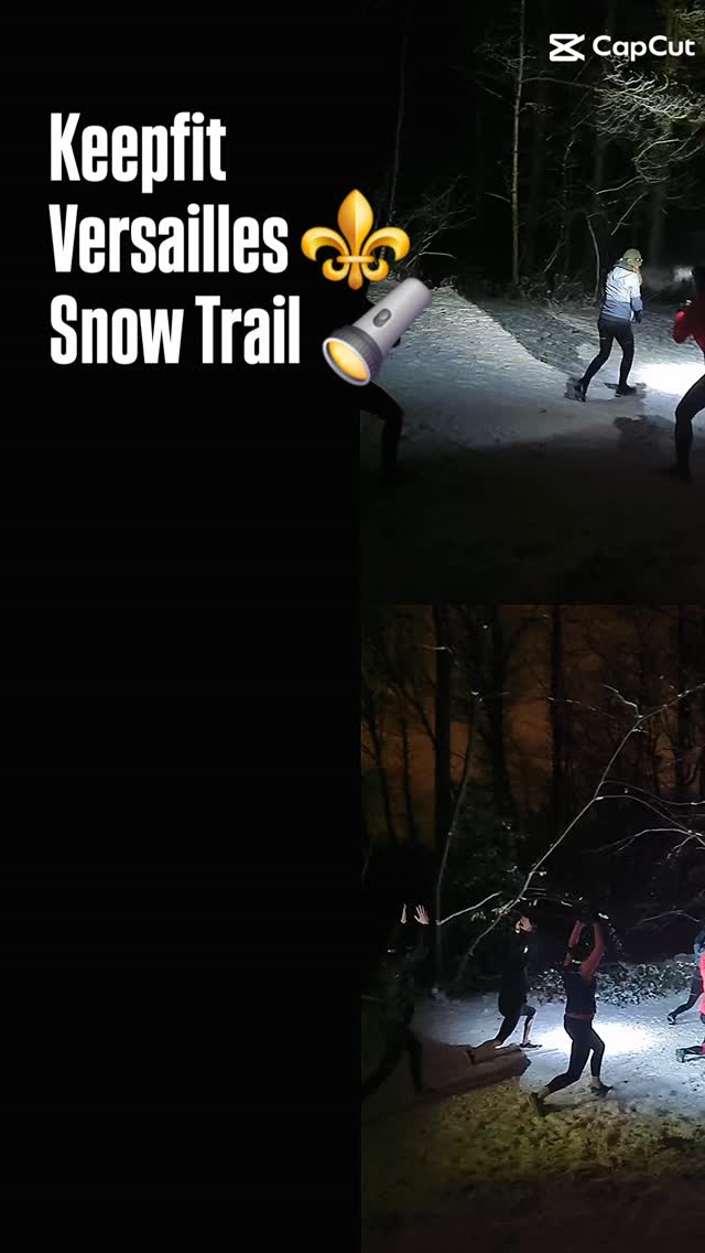 Séance Snow Trail ❄️
🤝🏻 Team Run & Renfo
🗓️ Mardi 19h30-20h45
📌 @villedeversailles
🏋🏻♂️ @robinduchier