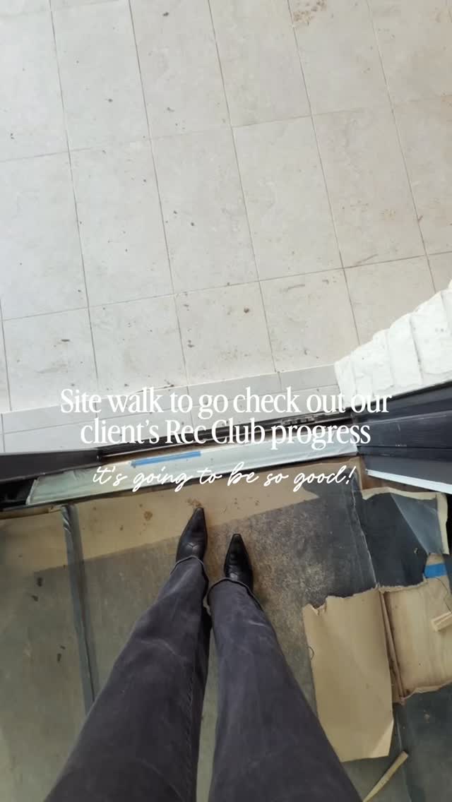 Come with us for a site walk at Fox Pond Estate! The Rec Club is really coming to life, and weâre SO excited to share all the playful details soon.
#designclient #sitewalk #interiordesign #dallastx #progresscheck