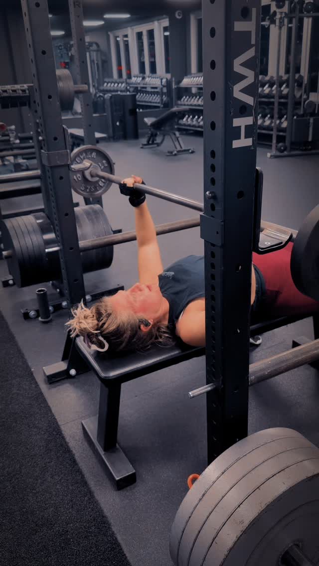 Push day recap: I showed up, I pushed, I was humbled by a 65 lbs. bench press. Progress starts here.