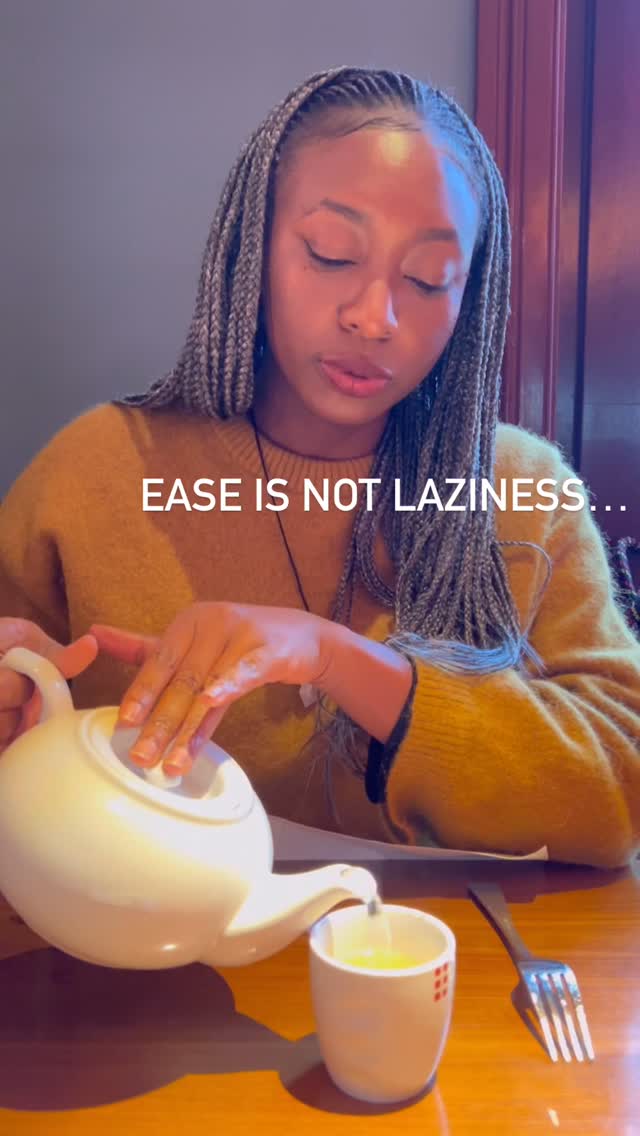 I’m not talking about avoidance,
I’m talking about true ease;
that’s the real flex.
Real ease is the point of everything,
Cos power can only stay
when the body feels safe enough
to receive it and hold it.
Flow is not accidental,
it’s a trained state.
Safety is a skill.
When the body remembers
that it can hold power in safety,
life begins to feel coherent and supported.
This is the energy we cultivate inside this space.
If this is the woman you’re becoming,
follow and like for more.
Love, Z x