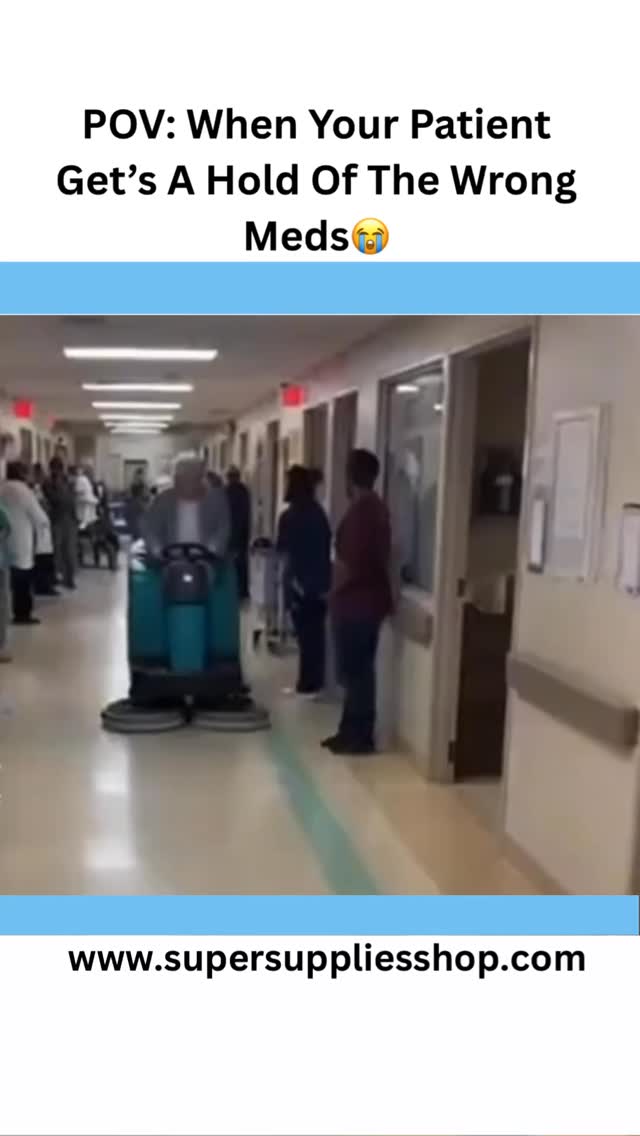 POV: when the meds weren’t meant for this level of activity 😭
One minute you’re charting.
Next minute the patient is operating the floor machine like it’s Mario Kart 🧹💥
Healthcare workers know the drill — stay calm, stay professional, and quietly question how we got here.
Because no matter how chaotic it looks, safety comes first… even when the hallway turns into a demolition zone.
If you’ve ever had to keep a straight face while redirecting unexpected energy, you’re not alone 😂
This one’s for the nurses, techs, aides, and anyone who’s said, “okay let’s pause for a second” more than once a shift.
👉 Stay prepared for every shift (planned or not) with reliable healthcare & medical supplies at supersuppliesshop.com
#healthcarehumor #workinhealthcare #cliniclife #nurselife #medicalstaff #healthcareworkers #frontlinelife #healthcarecommunity #medicalprofessionals #clinicalstaff #patientstories #healthcarememes #hospitalhumor #scrublife #medicalsupplies #medicalequipment #healthcarebusiness #caregivers #healthcareproviders #patientcare #healthcareculture #clinicvibes #medicalretail #supporthealthcare #healthcarecontent #healthcarelife #floorcarefail #shiftstories #supersuppliesshop
