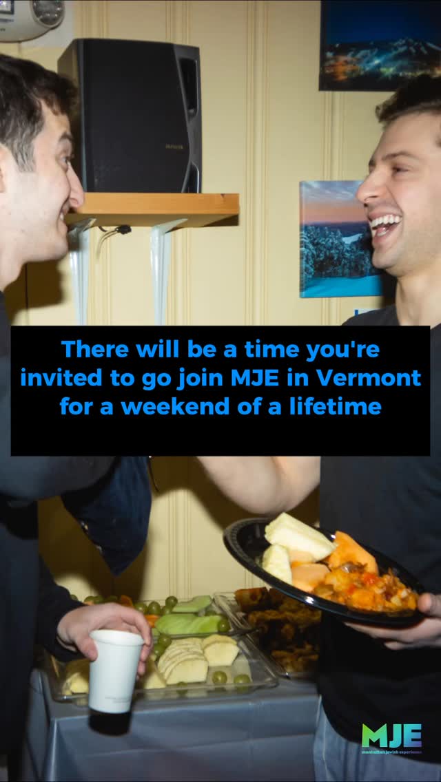 Snowy mountains. Cozy lodge. Shabbat. Great people. Vermont Winter retreat spots are still open. Apply now before we fill up. Link in bio.