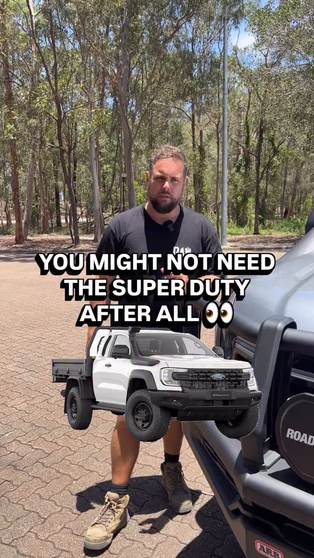 👇 Comment “BLUEPRINT” and we’ll send you the link
Do you really need the new Ranger Super Duty?
This V6 Ranger’s running a @lovellssprings 4000kg GVM upgrade paired with their 4000kg BTC upgrade.
If you’re wondering how to build a Next Gen Ranger for towing this one’s a good blueprint.
#rangersuperduty #nextgenranger #towing #gvmupgrade