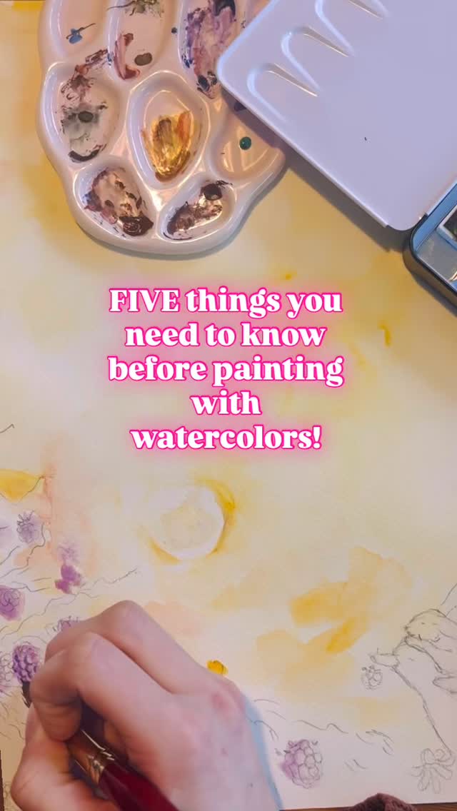 ➡️Het schilderen met aquarel werkt net wat anders dan met andere verfsoorten. Nou ja, eigenlijk zijn natuurlijk alle verssoorten verschillend van elkaar, maar belangrijk bij aquarel is dat je weet dat aquarel veel meer vloeit en dat je het “effect” pas later ziet! Hier mijn 5 beste tips voor beginnende aquarelkunstenaars (check onderaan de BONUS TIP!)😍
1) het juiste papier is de BASIS! Omdat je met aquarelverf zo nat werkt, is het belangrijk om aquarelpapier te gebruiken van 250-300 Grams kwaliteit, speciaal geschikt voor aquarel! Het laatste wat je wil is een vel papier dat hobbelt en bobbelt, of waar het papier begint te pillen. Het zorgt ook ervoor dat de aquarel mooi kan vloeien💓💛
2) hetzelfde geldt voor de penselen, gebruik penselen die speciaal gemaakt zijn voor het schilderen met aquarelverf. Deze nemen meer water op en schilder hé niet te “droog”!
3) gebruik een palet met “pans”, kun je vaak al oneindig mengen en een groot voordeel: het gaat mega lang mee en je gooit nooit verf weg🥳 alles bij elkaar in een compacte doosjes! ik heb ook geleerd dat de hoger gepigmenteerde verf je verfplezier echt enorm BOOST!
4) neem de tijd! Aquarel heeft de tijd nodig om te drogen, daarna zie je pas het effect. Hoe vaak ik te lang ben doorgegaan en daarmee de boel heb verpest🫠 als ik even was gestopt was het effect naar voren gekomen en had ik gezien dat het al perfect was!
5) tot slot: werk aan meerdere projecten tegelijk! Dit heb ik mezelf naar aanleiding van punt 4 aangewend, zodat ik het papier de tijd geef om goed te drogen, zonder dat ik echt hoef te wachten😎
Bonus tip:
Als je een foutje maakt met aquarel dan kun je vaak het direct al aardig wegkrijgen door het goed nat te maken, en het af te deppen met een schone doek! Let wel: blijf er daarna af tot het droog is! Wist ik nooit🫢 hoevaak ik wel niet opnieuw ben begonnen😅
#aquareltip #aquarelle #aquarellmalerei #aquarella #aquarelidee watercolor watercolorhack watercolourpainting watercolorforbeginners romyillustrations romyillustrationsstationary stationery illustrator stationeryaddict