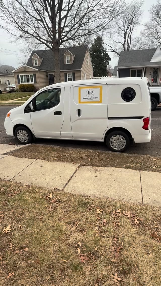 Over the last half of the year we quietly launched our Mobile Sharpenjng Service with the purchase of our work van. The van allowed us to delve head first into our sharpening business full-time and it’s been a blast. We’ve been fortunate to make the right moves at the right time and we can now service many industries. So if you are a Barber, Hair Stylist, Dog Groomer, Chef, Restaurant Owner, Seamstress, Tailor, Leather worker, Farmer, Crafter or if you just like pointy sharp things we can help you out! We are based out of Haddon Heights NJ but we can travel to you! Please reach out with any questions and if you’ve used our service please leave a review on Google for Humble Bee Sharpening.