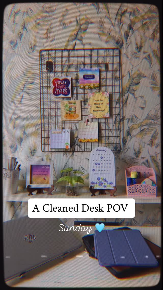 A Sunday Morning spent well with my desk cleaning & rearranging stock shelf 🩵
Love how my art prints & memopad notes fill up my wall 🫶🏻🌸
#stationery #organize #artprint #memopads #curvycrafts