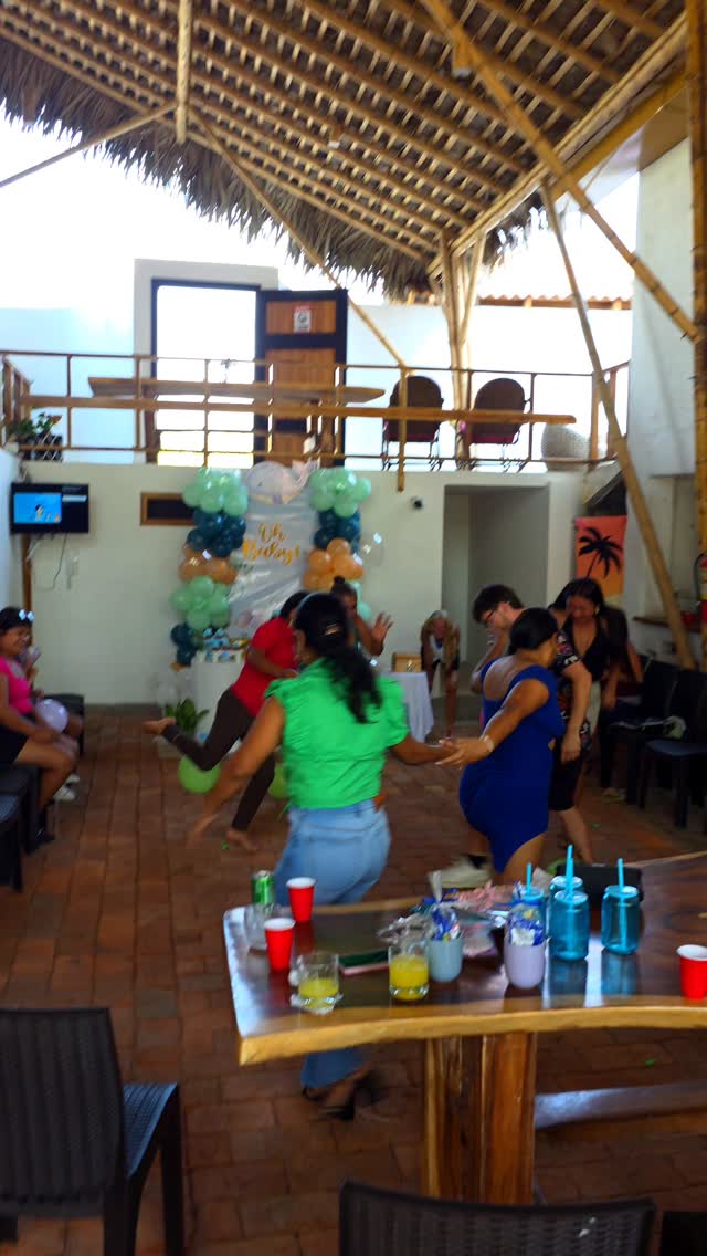 Not sure how you do baby showers but around here, we have fun!