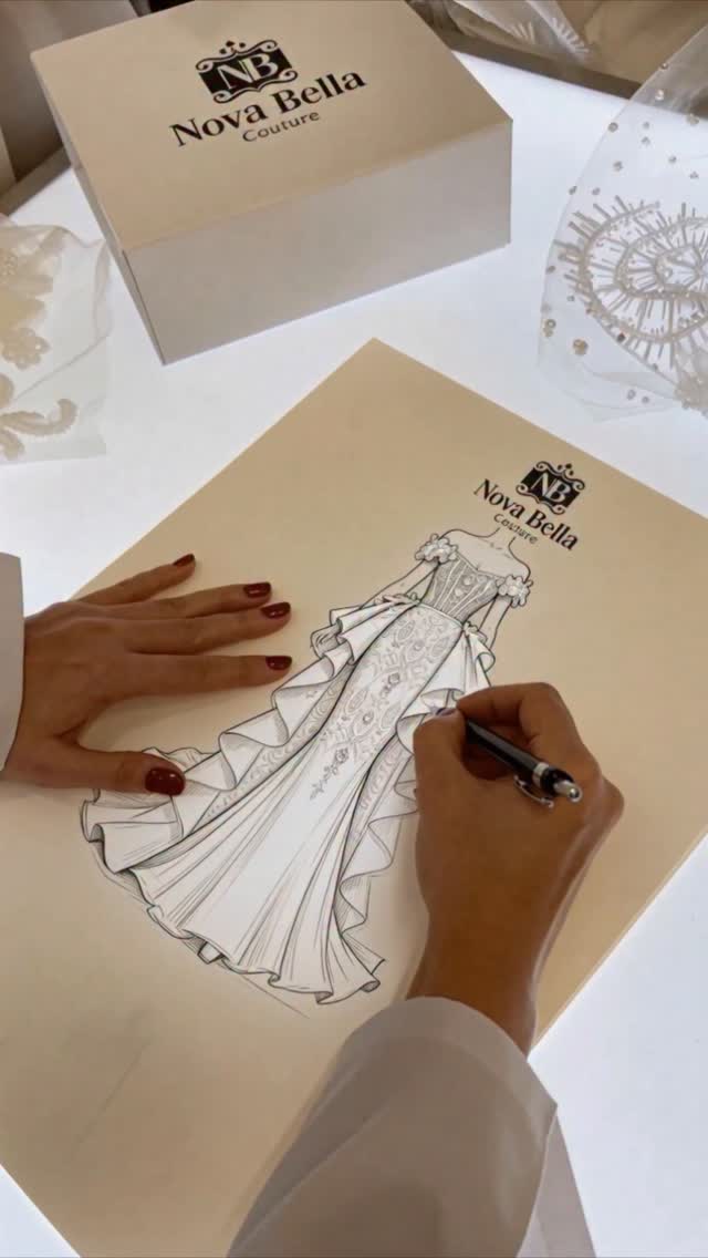 Every masterpiece starts with a sketch ✨