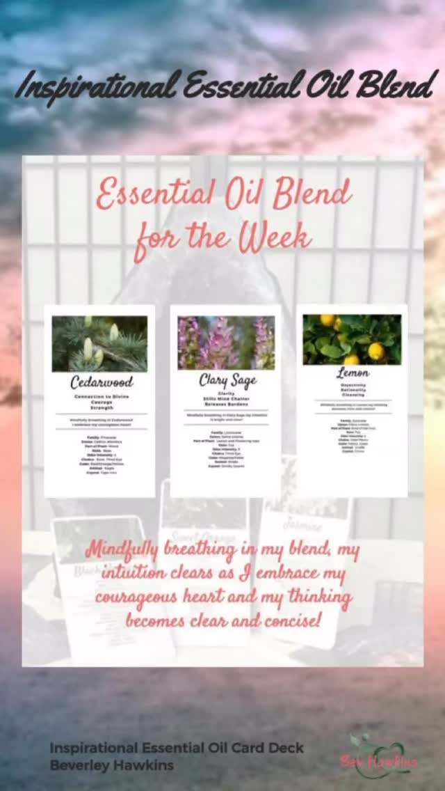 Essential Oil Inspirational Blend & Affirmation | Cedarwood, Clary Sage, Lemon
This inspirational essential oil blend of Clary Sage, Cedarwood, and Lemon supports clarity, grounding, and inspired action 🌿
Clary Sage awakens intuition, Cedarwood anchors your energy, and Lemon uplifts the mind and sparks creativity.
Breathe in. Reset. Feel inspired. ✨
#EssentialOilBlend
#Aromatherapy
#ClarySage
#Cedarwood
#LemonEssentialOil