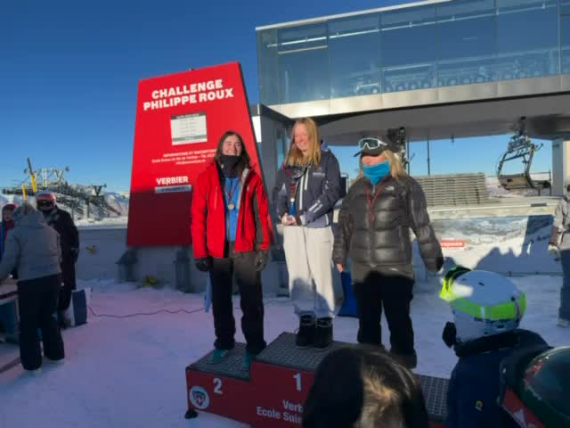 Great to have our new member Apolline join us at the Anglo Scottish. Apo brought a wealth of racing in France to our team and brought her experience to the slopes of Tzoumaz to win two great 🥈 medals for SPSRC in SL and GS - ‘Allez Apo!’
Congratulations also to Seb for 2nd in the U18 Males and Jamie achieving 6th in the U12!
Well done to all the athletes who came out and gave it their all at the Anglo Scottish 2026 and to all the coaches and supporters braving some bitterly cold conditions on the slope this year. Great team work by @spsrcracing
#spsrc #spsrcski#skiracing