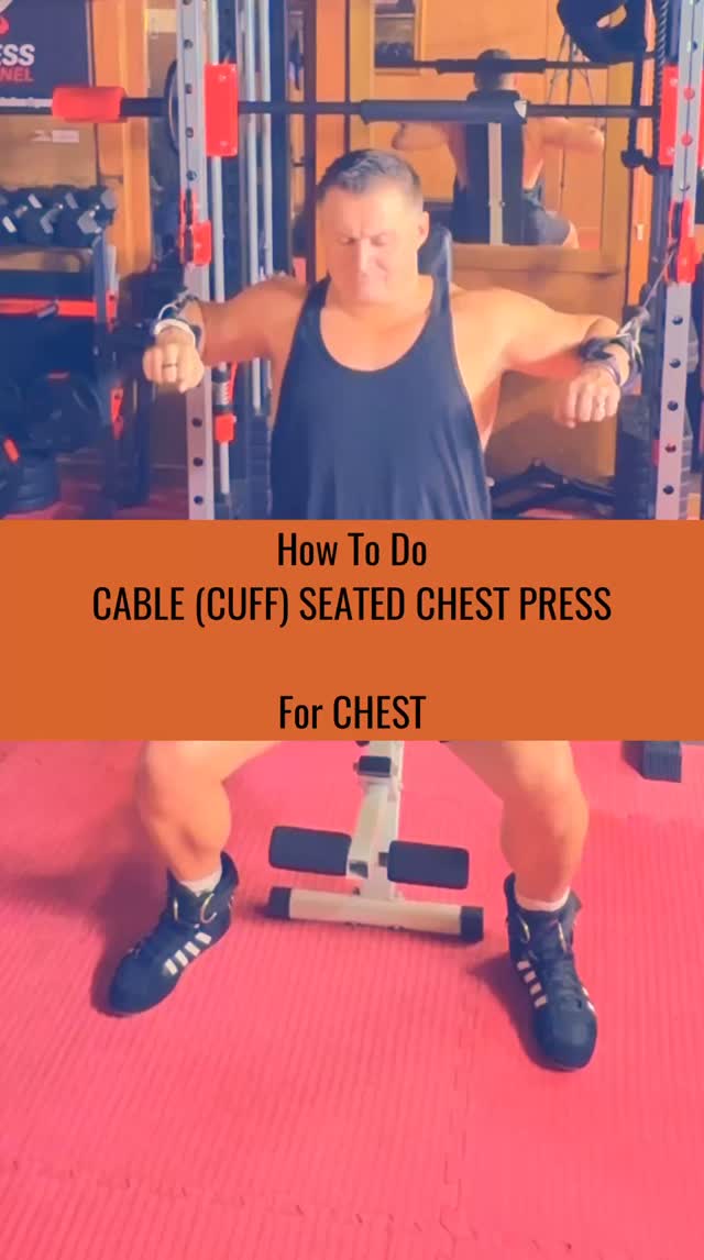 Cable cuff attachment seated chest press tutorial ๐. Discover this effective chest exercise that minimizes strain on hands and improves efficiency. Perfect for your workout routine!
#ChestPress #CableCuff #FitnessTips #ChestDay #HealthyWorkout