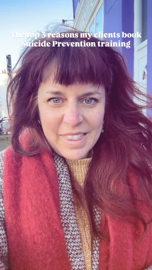 My first vid of 2026 is a brief outline of the 3 top reasons my clients book suicide prevention training.
Which resonates with YOU?
Are you ready to welcome this into YOUR organisation?
TAS:10 was written with Ann Feloy of @ollys.future
#suicideprevention #starttheconversation #suicidepreventiontraining #itsoktoask #hope #reachin