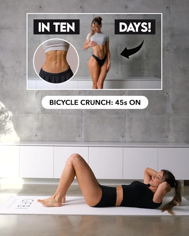 10 Ab Exercises | 10 Min for 10 Days! Do this Visible Abs Challenge with me - full follow along version on my YouTube channel
#abs #exercise #abworkout #workoutchallenge #workoutroutine