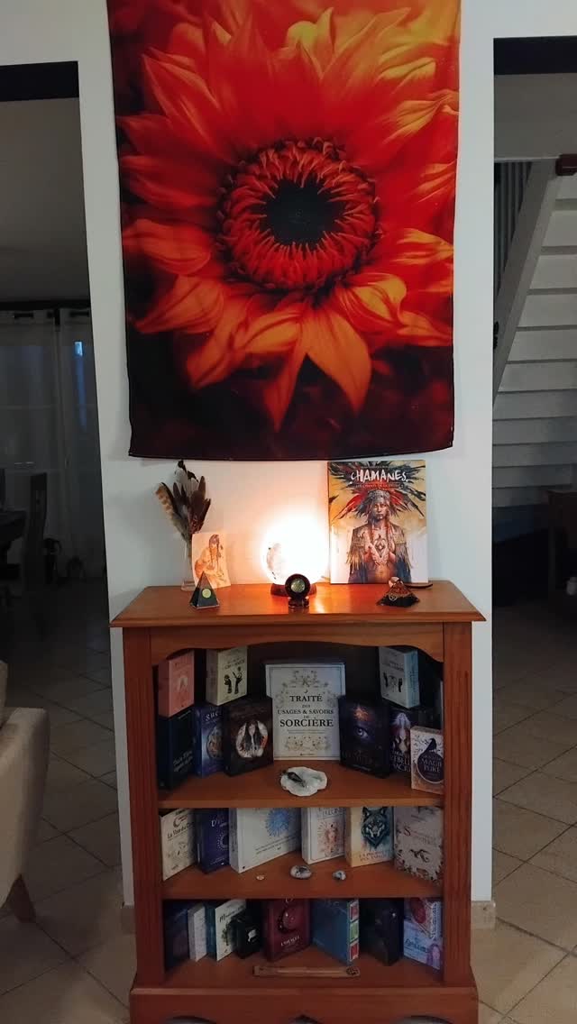 Mon nouveau petit coin de magie qui m'apaise. Oui j'aime les oracles et les tarots pour des moments magiques et des instants suspendus que je peux vivre seule, entre amis ou lors de mes différents ateliers et rencontres. Il est important de se créer des atmosphères qui nous font du bien
Belle soirée 🥰
#oracle #tarotdemarseille #magie #instantpresent
#gratitude