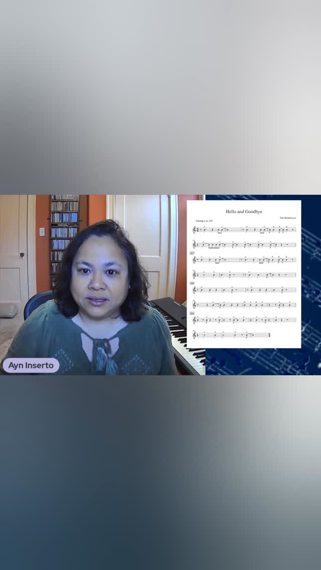 The wonderful Ayn Inserto discusses the rhythmic variety in Bob Brookmeyer's piece "Hello And Goodbye" as part of her Foundational Focus "Rhythm As A Core Compositional Element."
Join us on Wednesday, January 14th at 7pm Eastern to revisit this incredible masterclass. (Originally aired 11.27.22)
Visit our Calendar page {link in bio} to check out all of our upcoming masterclass and live events!
@ayninserto @berkleecollege @berkleejcmp @jazzednet
#foundationalfocus #ayninserto #rhythm #core #element #bobbrookmeyer #berkleecollege #jazzeducation #jazzednet #jen2026 #jazz #jazzcomposition #arranging #masterclass #jazzmusic