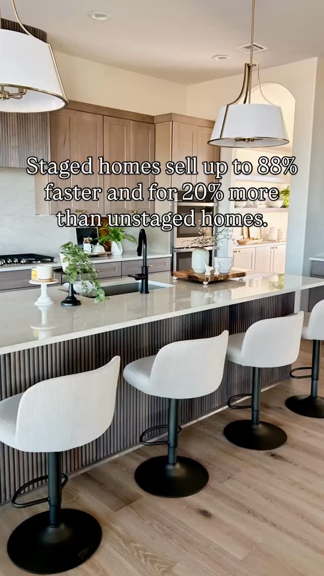 According to Realtor.com, staging is awesome. Follow me for more tips.
#stagedtosell #realestatemarketing #wichitarealestate