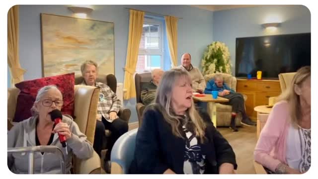Busy day today, Tony’s birthday, Elvis Presley’s birthday. Karaoke and if Doreen wants McDonald’s she gets McDonald’s 🍔😆#bognorregis #dementia #eastwittering #selsey
