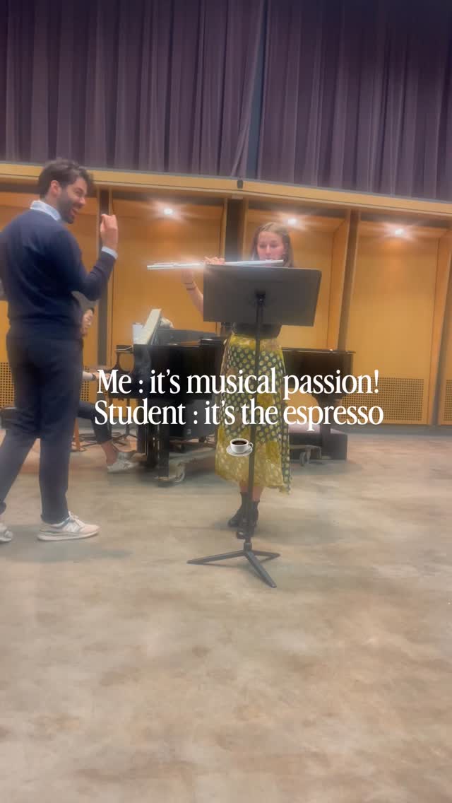 Called out for teaching on borrowed energy đ
.
#flute #mozart #marchingband #orchestra #classicalmusic