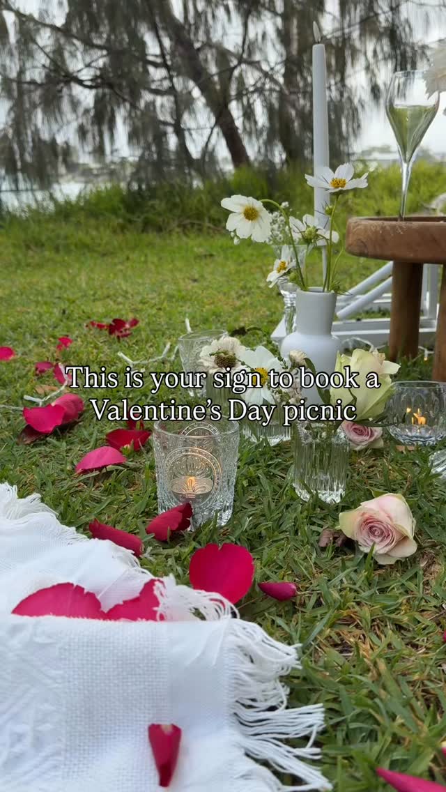 Have you booked your Valentine’s day plan’s yet? Last year we booked out weeks in advance so to avoid missing out, be sure to enquire today.
#valentinesday #noosapicnics #luxurypicnic