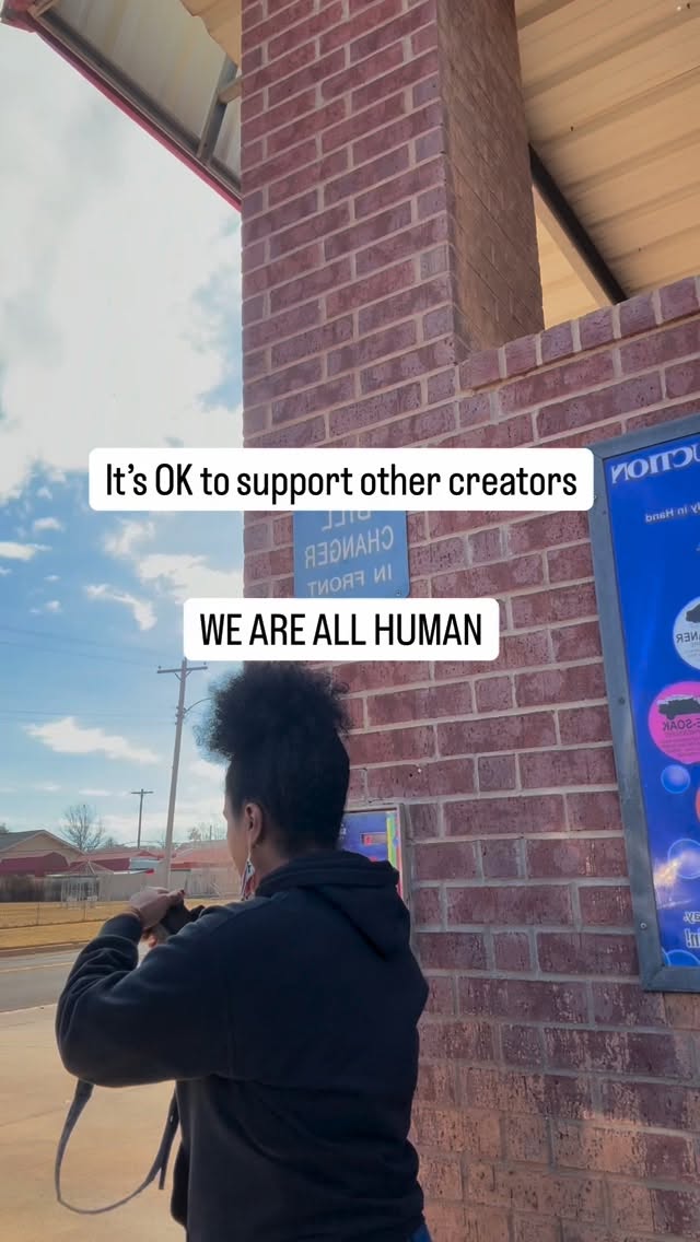I think we have forgotten the art of being human. Remembering that we have real feelings. We all have a journey and most of us need encouragement.
Being creative can feel lonely sometimes, especially when you see other peopleās work. You start to criticize everything youāve done up to that point. You feel less than, but for what?
Letās just say Iām way harder on myself than the people around me. So supporting other creatives is my goal this year. To give back and notice. Notice the hard work or the effortā¦.because we are ALL HUMAN.
Youāre already on your phone pause and give a compliment.