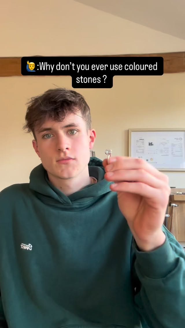 A beautiful light blue topaz 💎set in a floating bezel!
.
.
.
#gemestone #customjewelry #customengagementring