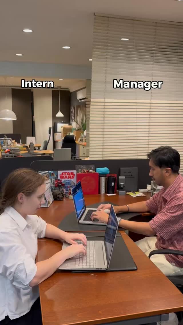 When interns make your life easier… and you deal with the rest
#internship #advertising #marketing