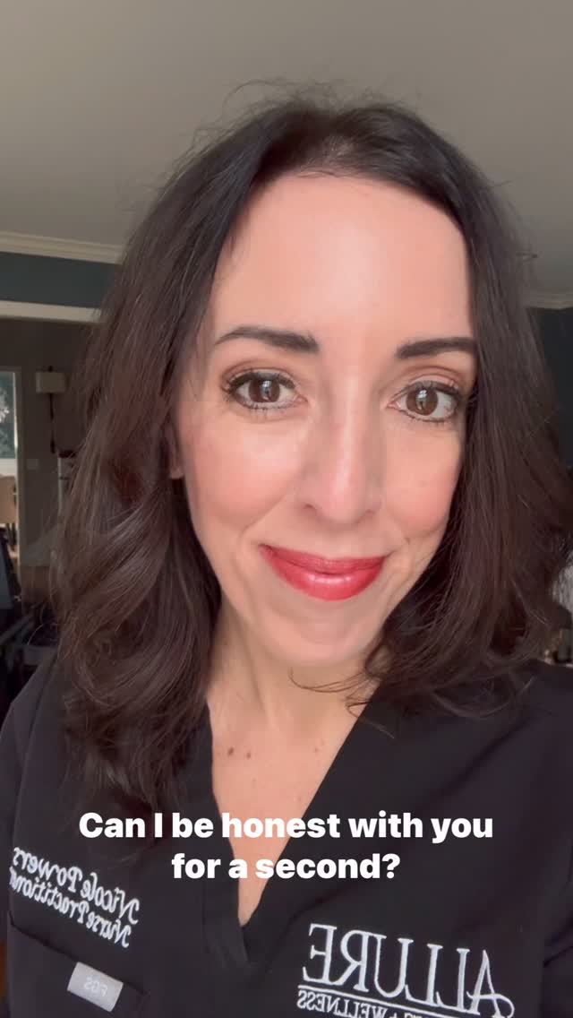 I hear it daily in my treatment room- the things that people dislike the most about themselves. I will tell you, we are our own worst critics!
.
At Allure it is a judgment free, safe, supportive space. I will also give you my honest opinion for what you should or shouldn't do.
.
Above all, be kind to yourself, you're better than you think! š
āØBOOK WITH ME āØ
š»www.allure-dbq.com
š 563-258-4698
š§ info@allure-dbq.com
āØFOLLOW ME āØ
Nicole Powers, ARNP, AGNP-BC
@nicolepowers_np
Allure Aesthetics + Wellness
@allure_iowa
#nurseinjector #nursepractitioner