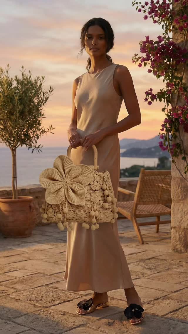 Step into the warmth of summer.
Meet Melia — sculptural, sun-kissed, timeless.
A raffia tote, crafted for discerning resort style.
New addition to our Resort 2026 Collection.
Available online at SIBYLLADELPHICA.com
Or via link in bio.
#SibyllaDelphica #ResortLuxury #HandwovenLuxury #RaffiaBag #MediterraneanStyle #SlowLuxury