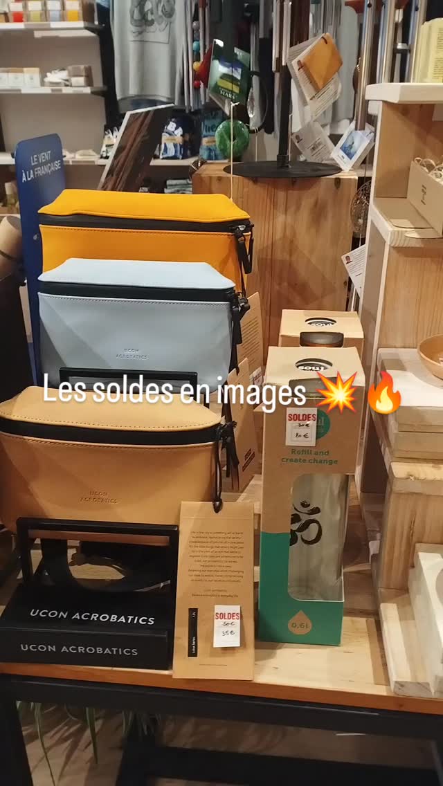 Depuis des années nous ne pratiquons pas ou peu de soldes car nous essayons de vendre au bon prix toute l'année.
Mais cette fois, nous vous proposons plus de produits soldés. Pourquoi ?
Pour faire de la place et parce que nous avons décidé d'arrêter certaines références.
#vannes #commercesrueemileburgault #ecoresponsable