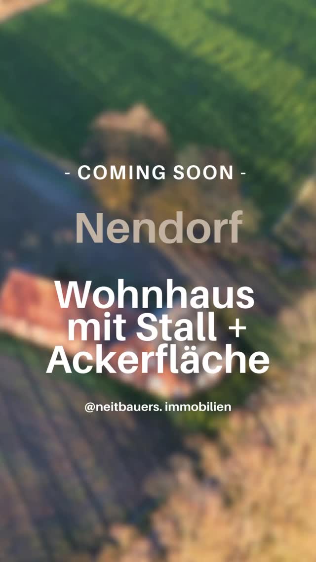 // Kein Bock auf direkte Nachbarn?
In Stolzenau-Nendorf wartet ein besonderes Zuhause auf dich: Wohnhaus mit ehem. Stallungen, ca. 1,1 ha Ackerfläche, Alleinlage und jede Menge Platz für deine Ideen.
Mehr Weite und Ruhe sind fast nicht möglich! Hier beginnt ein Leben mit echtem Freiraum!
Wie würdest du dieses Anwesen nutzen?
📲 Kommentiere „Nendorf“ für mehr Infos!
Folge uns, wenn du als erstes neue Immobilien entdecken willst! #neitbauers
▫️neitbauers GmbH
▫️Petershagen
▫️hallo@neitbauers.de
▫️www.neitbauers.de
#neitbauers #immobilienvermittlung #immobilienmakler #wohnhaus #resthof #alleinlage #stolzenau #nendorf #immobilien #immobilienverkauf #wertermittlung