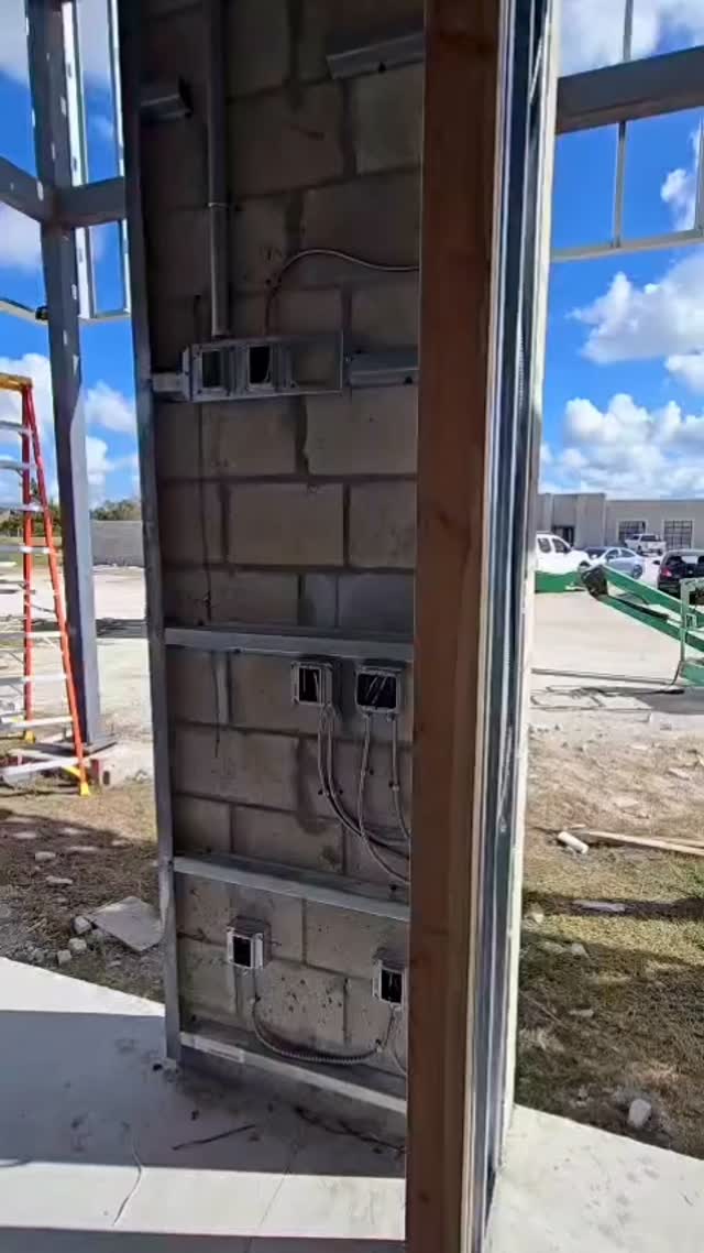 Thanks 😊 to Our Strive’s Team to make possible that we pass another electric ⚡️ rough inspection 💯 % perfect. Thanks @bellanovasalonsuites for trust in us from the day one 1️⃣.