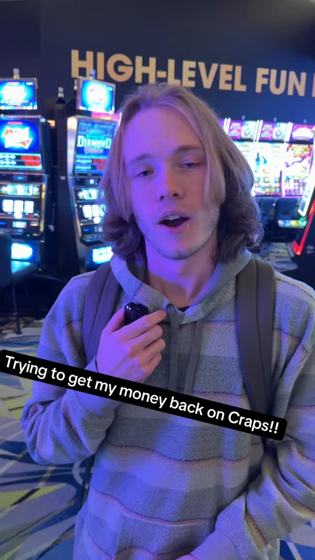 $200 on Craps! #casino #gambling #fyp #reels #comedy