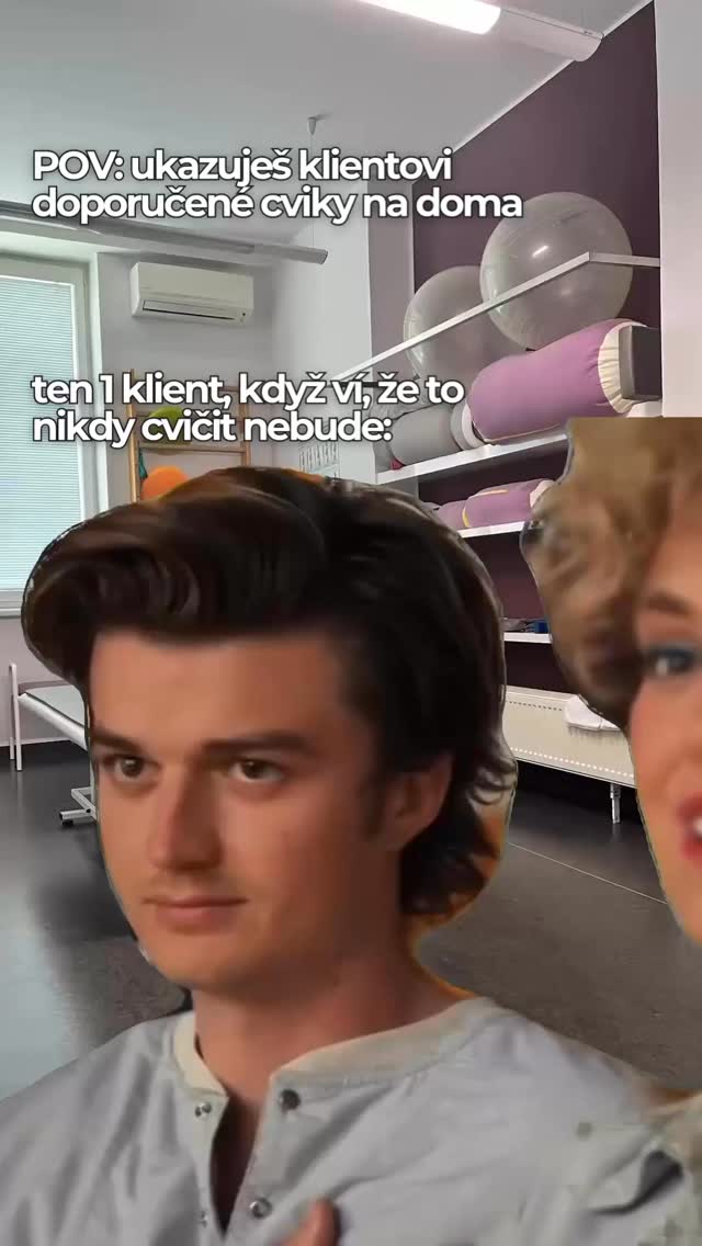 Cvičte ty cviky, jinak budeme zklamaní jak po 8. díle Stranger Things 🥲
#fyzioterapiebrno #masazebrno #osobnitrenerbrno #fyziopraha #osobnitrenerpraha