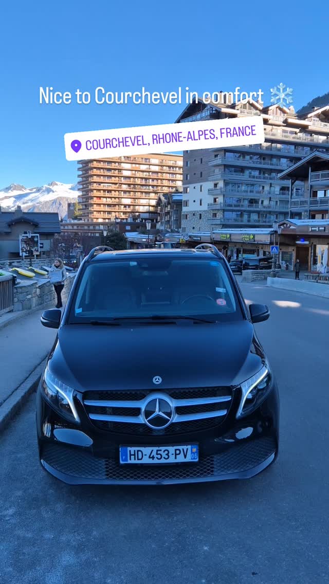 Nice to Courchevel in comfort ❄️
The drive is part of the experience.
#courchevel #alpinetravel #AzurExperience #frenchrivièra #travelprofessionals