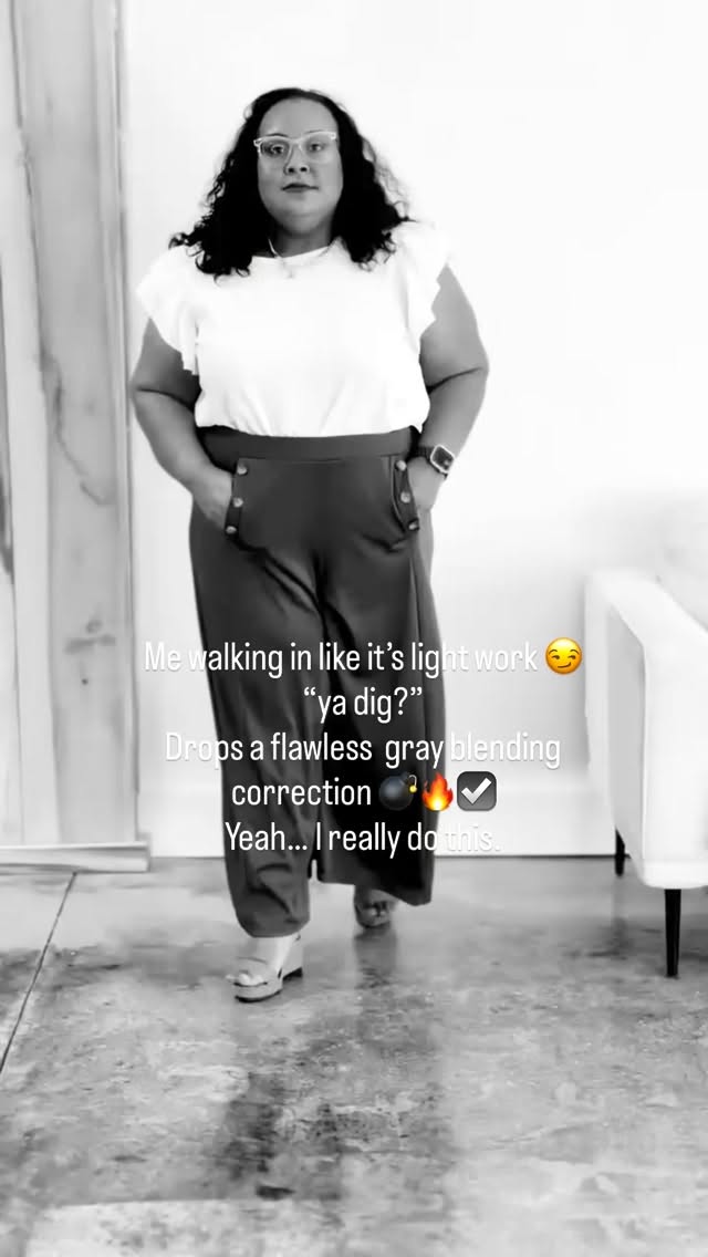 New year, new look ✨
Barb , came in wanting a refresh going into the new year.
Nothing extreme, just hair that feels healthier, brighter, and easier to manage.
We focused on small, intentional changes that made a big difference overall.
Here’s what we did:
✨ We did a Gray Blending transformation to have a soft grow out and blend with her new growth.
✨ We did a cool gray with pops of platinum gray to accentuate her natural color pattern. And we did a bonding/ hydration treatment to keep her hair nice and healthy.
I LOVE transformations like this.
A good reminder that a hair transformation does not have to be extreme to be meaningful.
If you’re thinking about a refresh that actually fits your life this new year, let’s talk.
👉 DM me to grab your spot.
I’d love to have you in my chair!
#ChattanoogaStylist #HixsonHair #DaytonTNHair #ColorCorrectionExpert #GrayHairSpecialist