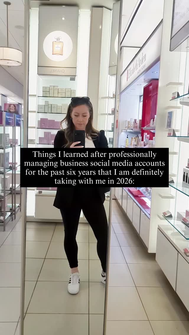 First, I want to say, if there is something on your mind, and you'd like my thoughts on it regarding social media marketing, you're always welcome to comment or DM. I'm Ashley Avis, and I'm an open book.
Okay- lessons I've learning managing multiple business accounts over the past 6 years that I am taking with me into 2026:
1️⃣Use keywords.
2️⃣Posting more does not mean more results.
3️⃣Just because it's trendy doesn't mean you should be doing it.
4️⃣Buying followers is never a good idea.
5️⃣If you don't engage with your community, they won't care about your business.
6️⃣Don't use ChatGPT for everything.
7️⃣You do not need to pay to play.
8️⃣You can outsource it if you don't like to do it.
9️⃣You can go viral multiple times with original audio.
🔟You are not for everybody.
1️⃣1️⃣ Local still matters. Shout out to Niagara businesses!
Like I said before, if you have something on your mind and you want my 2 cents, it's yours. Send me a DM or comment below. ✌️
#Socialmediamanager #Niagarabusiness #socialmediaagency
