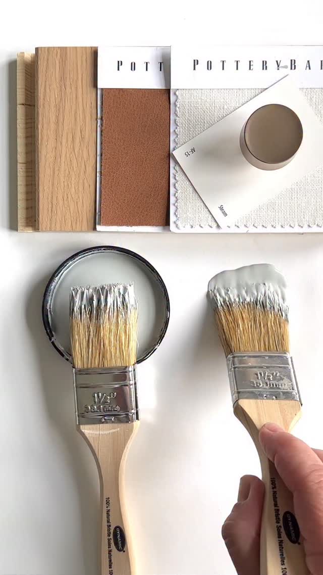 Paint color crush!
@benjaminmoore Boothbay Gray is a beautiful shade of mid-tone gray with a blue/green undertone that reminds me of sea glass.
In north facing rooms, the cooler blue tones will shine through while in southern and western facing rooms Boothbay Gray will lean slightly into a smokey green.
Pair with shades of linen, taupe, charcoal and accent with slate or teal. For woodwork and trim, try a crisp white like Benjamin Moore Chantilly Lace or a slightly softer shade like Steam (one of my favorites!). Accent with hardware and lighting in brass or bronze.
How would I style Boothbay Gray in your home?
Comment SMOKEY and I will DM you a link to my FREE design boards with curated furniture, decor and more - all with easy to shop links from your favorite home brands.
For more Benjamin Moore colors, design boards and paint tips, don’t forget to follow along, like and share your favorites! New reels are posted weekly.
#interiordesign #benjaminmoore #paintcolors #homedecor #designinspiration