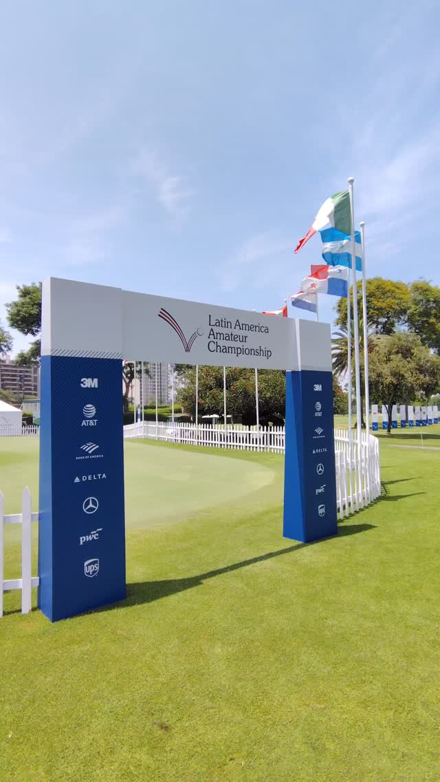 Lima Golf Club: aquí donde comienza una nueva ilusión.
#LAAC2026 🇵🇪, el Major de los aficionados.