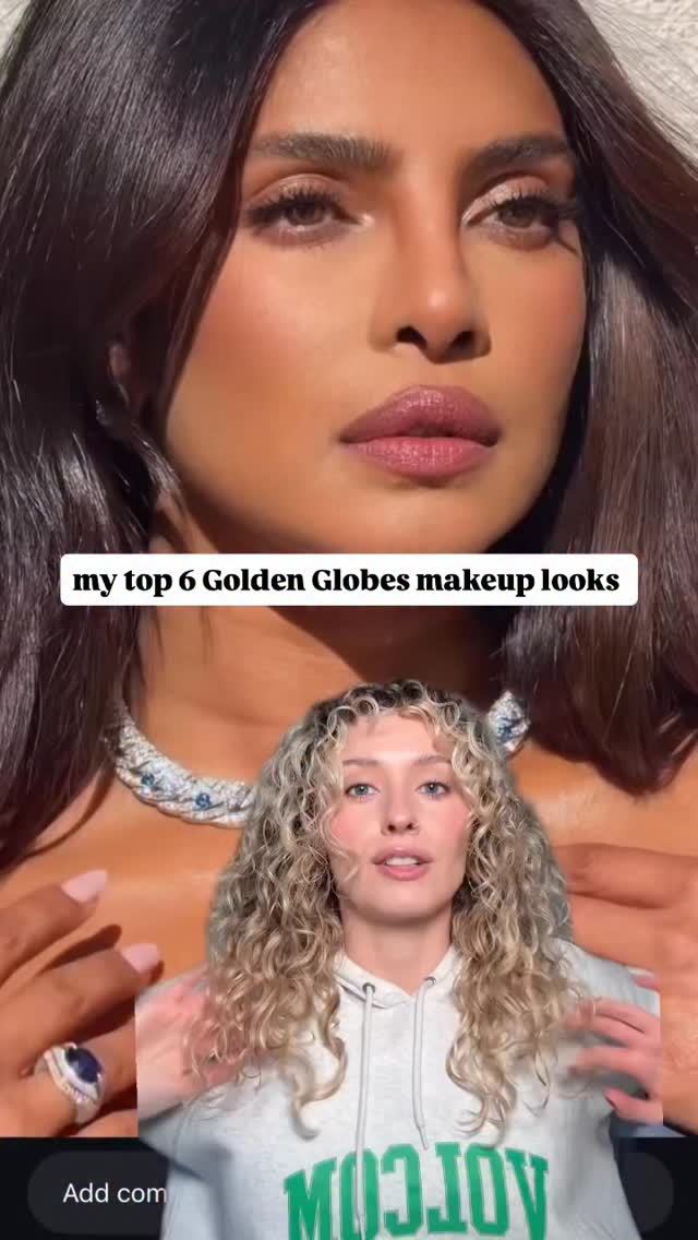 Let me know which is your favourite ⬇️
All Makeup Artists below
Priyanka: @morgane_martini using @maxfactor
Emma: @ninapark using @louisvuitton Beauty
Jessie: @ninapark using @chanel.beauty
Teyana: @bellamayven using @charlottetilbury
Selena: @hungvanngo using @rarebeauty @hungvanngobeauty
Hailee: @ash_kholm
✨✨✨
#goldenglobes #goldenglobes2026
Golden globes best makeup
2026 golden globes makeup
Emma stone makeup
Nina park makeup
Hailee Steinfeld makeup
Ugc creator
