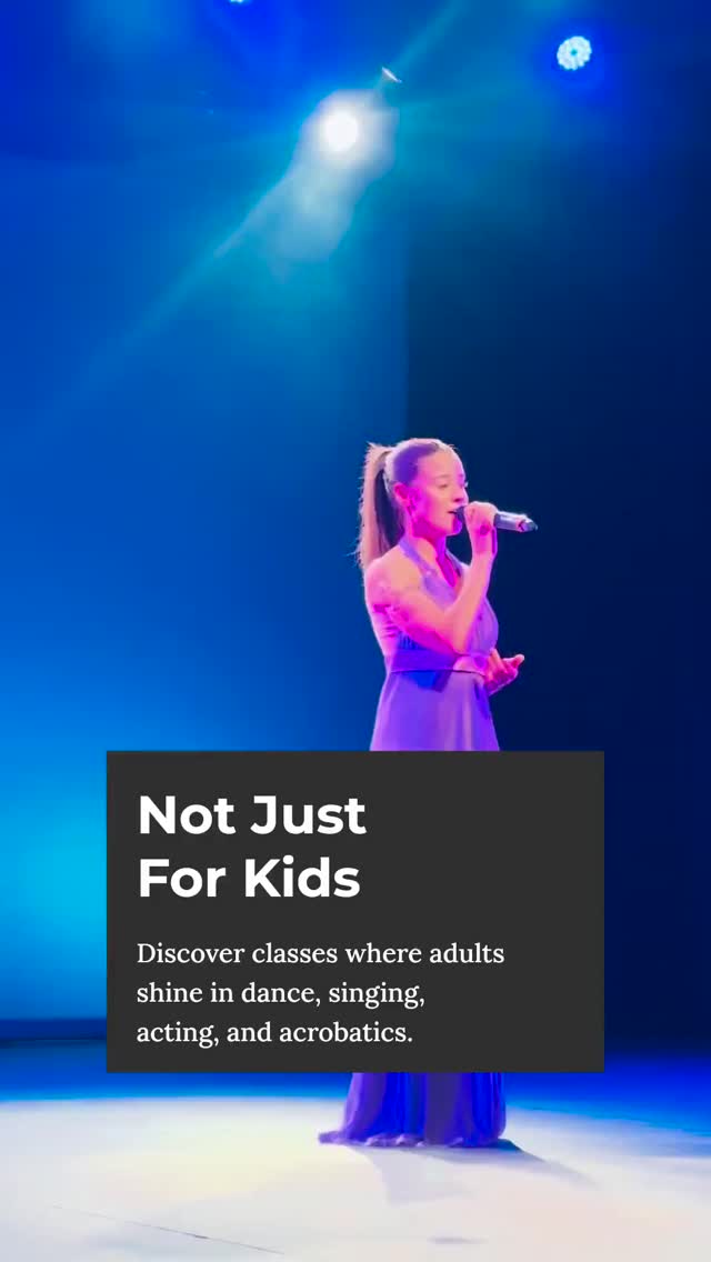 Every class at Stars Performing Arts Academy is a new journey in creativity! From tumbling tots to adult dance, singing, acting, and acrobatics, there's a place for everyone to shine and grow.
Join a community where passion meets performance, confidence is built, and fun is always part of the routine. Whether you're stepping onto the stage for the first time or preparing for your wedding dance, we're here to make every moment unforgettable.
Ready to start your own creative journey with Stars? What class are you excited to try first?