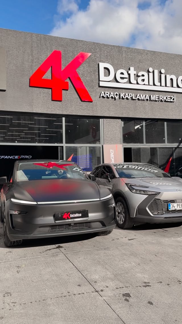 Bir #tesla daha 4K Detail’de Mat PPF kaplandı. 🦾✨
#ppf #seramikkaplama #modifiye #modifiye